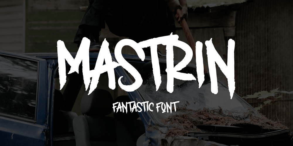 Mastrin font