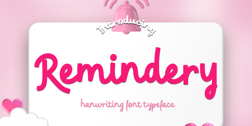 Remindery font