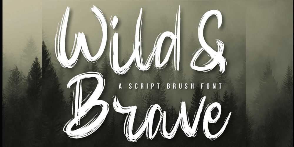Wild & Brave font