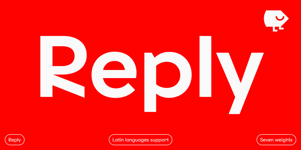 Reply font