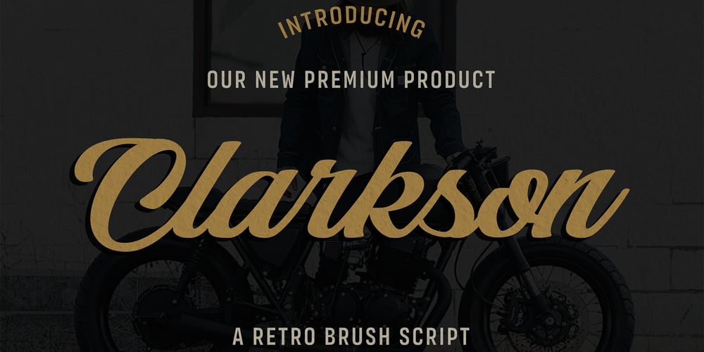 Clarkson font