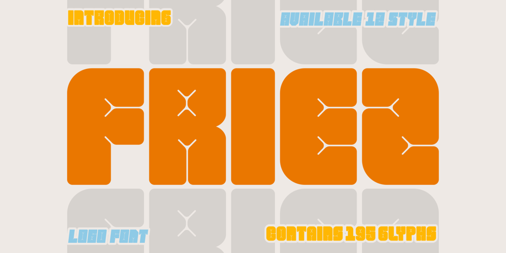Friez font