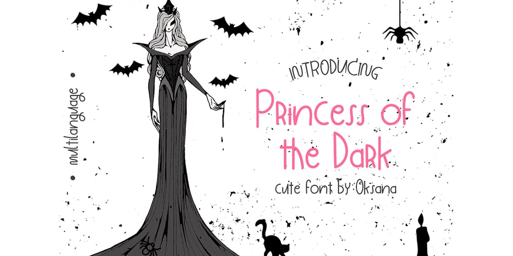 Princess of the Dark font