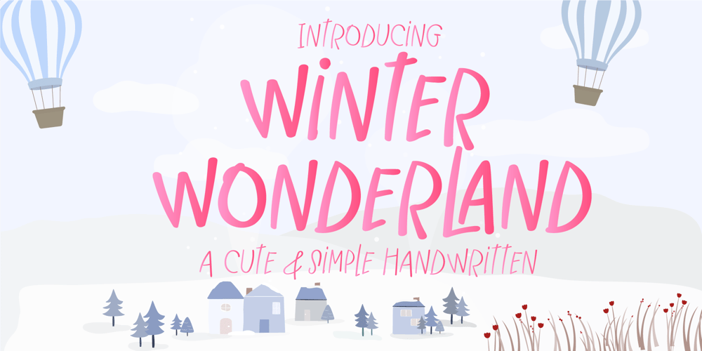 Winter Wonderland font