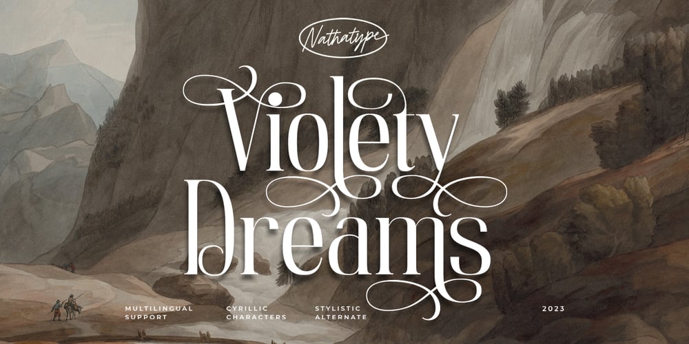 Violety Dreams font