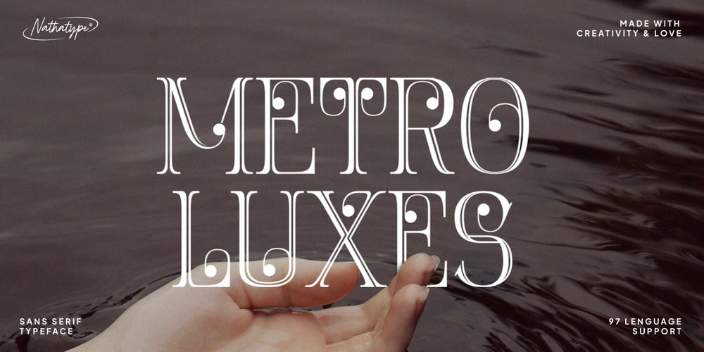 Metro Luxes font