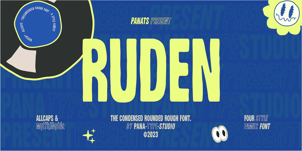 Ruden font