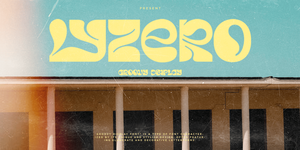 Lyzero font