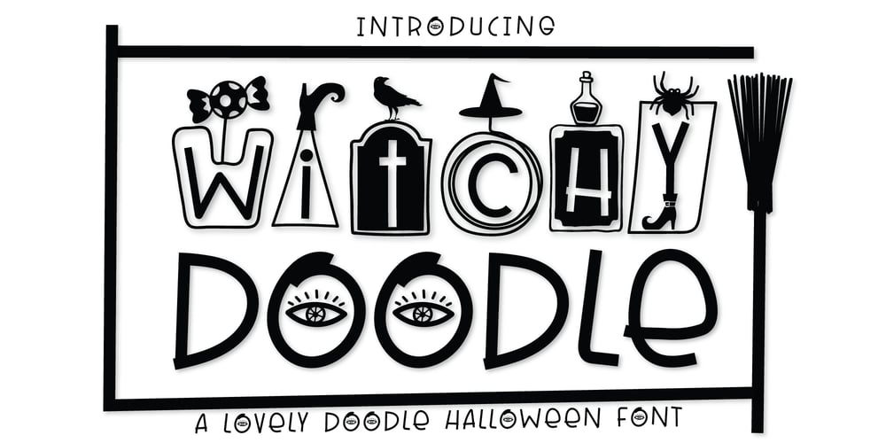 Witchy Doodle font