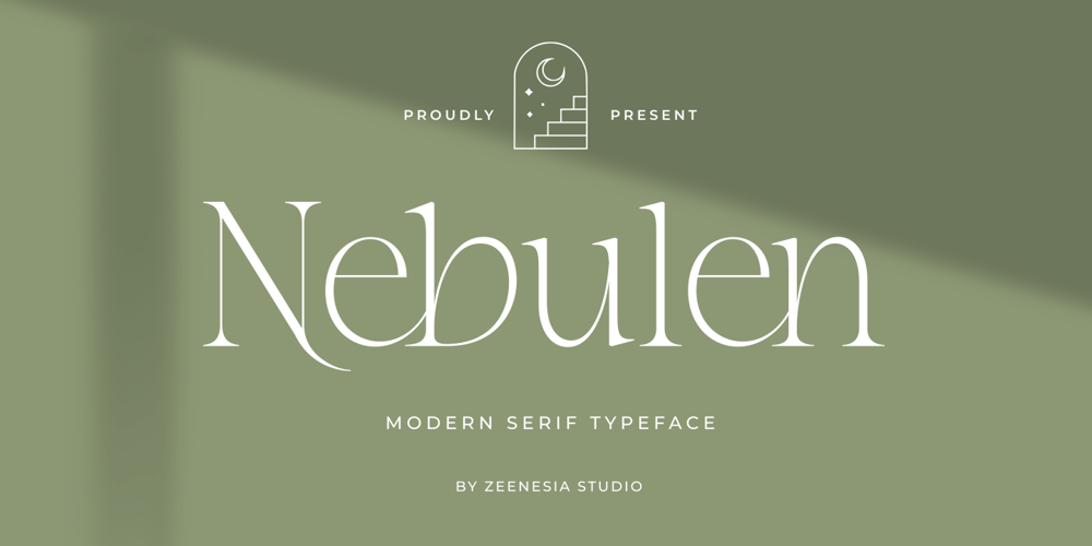 Nebulen font
