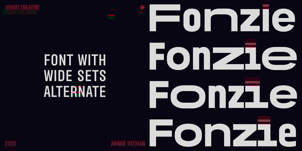 Fonzie font
