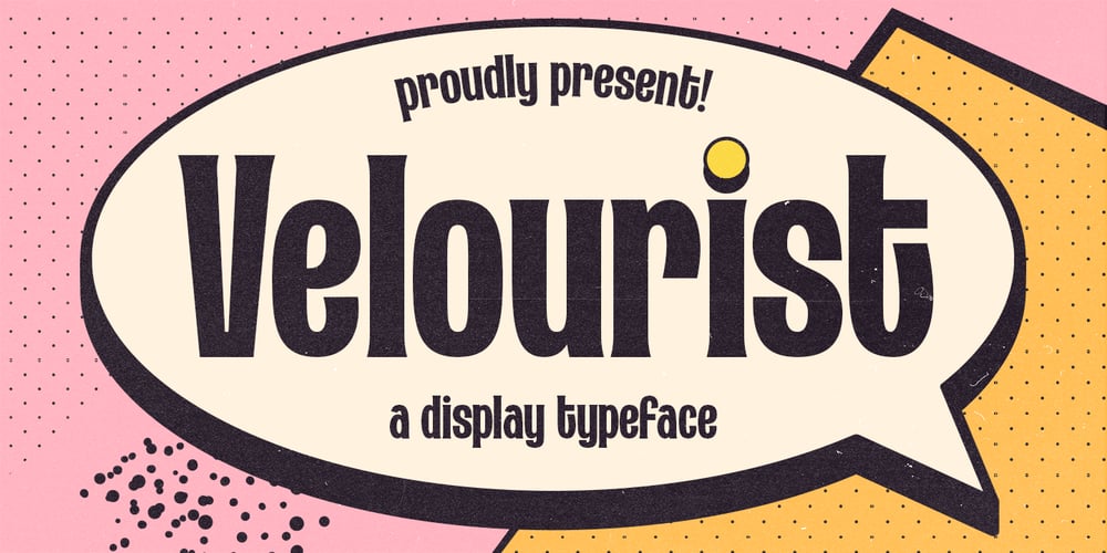 Velourist font