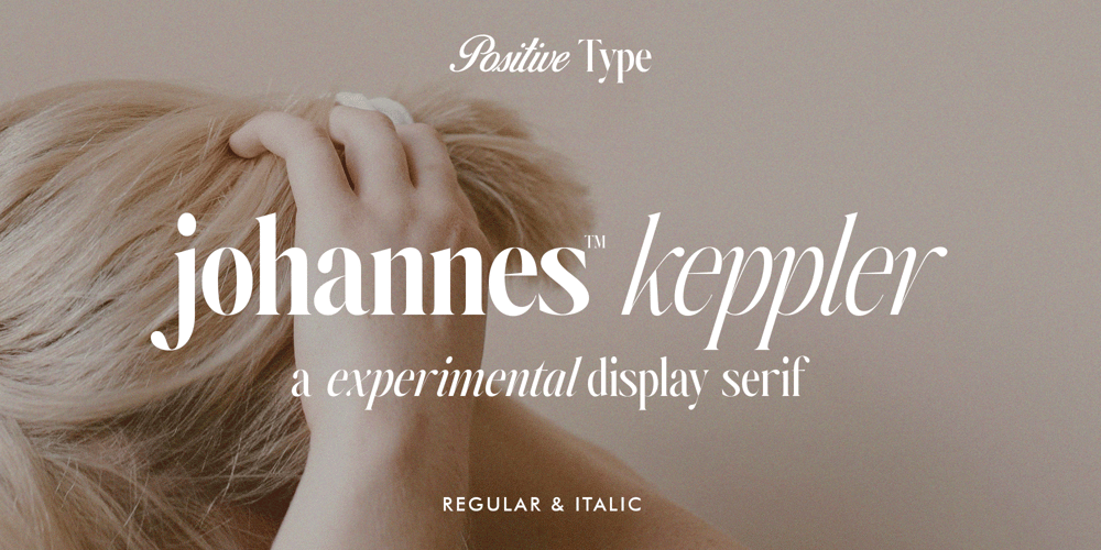 Johannes Keppler font