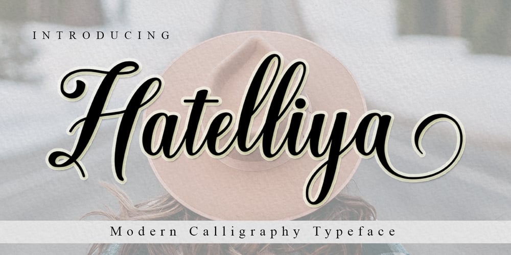 Hatelliya font