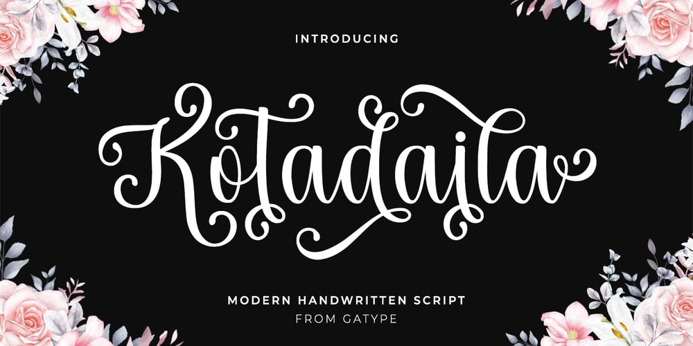 Kotadaila font