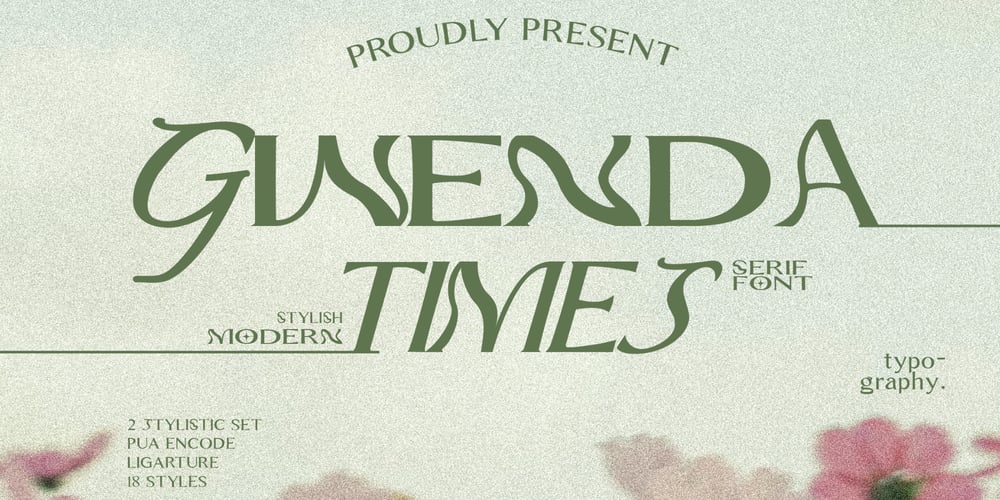 Gwenda TImes font
