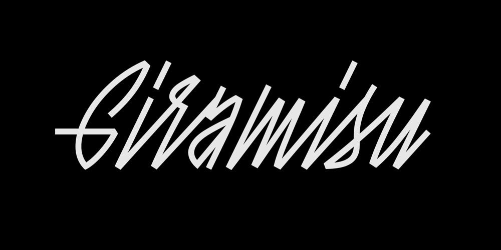 Giramisu font