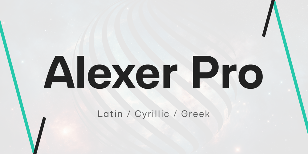 Alexer Pro font