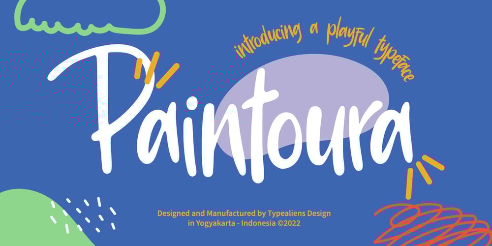 Paintoura font
