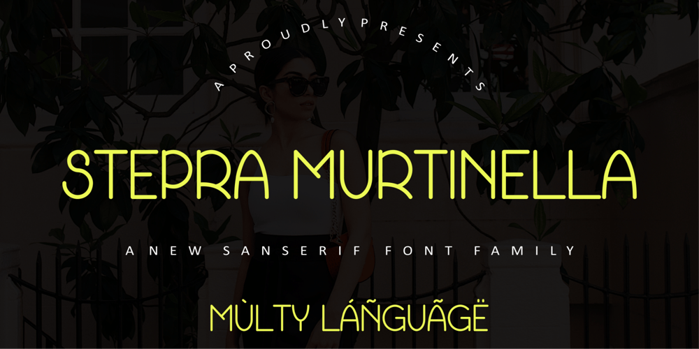 Stepra Murtinella font