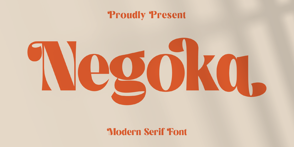 Negoka font