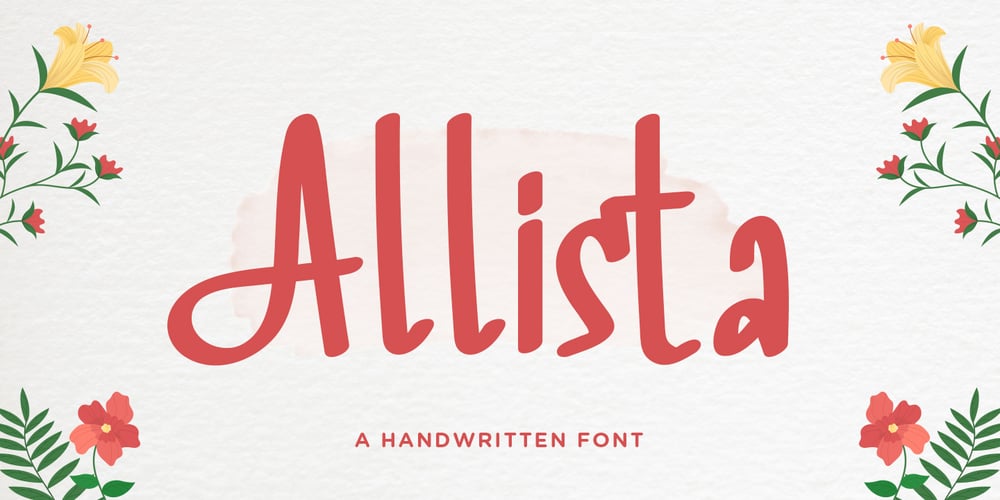 Allista font