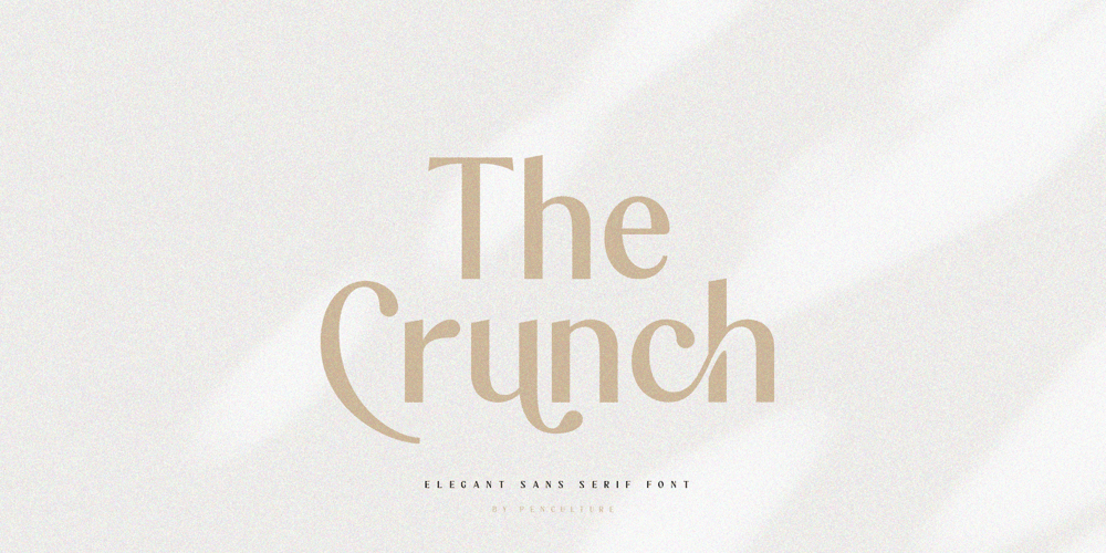 The Crunch font