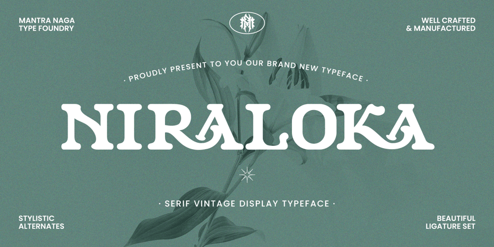 Niraloka font