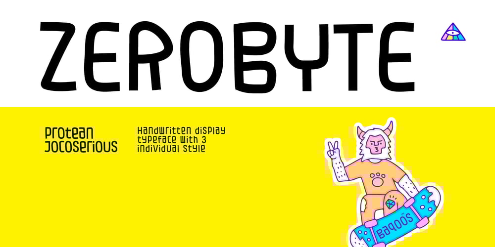 Zerobyte font