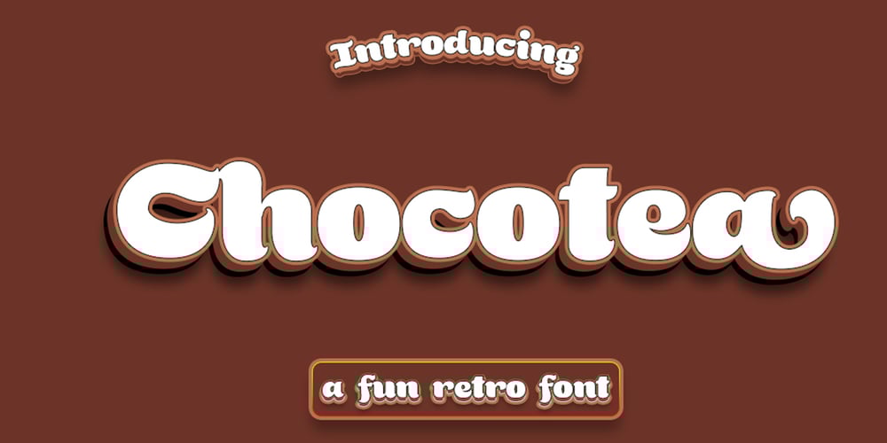 Chocotea font