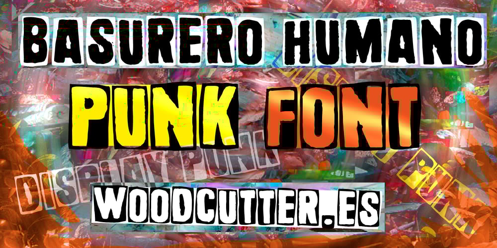 Basurero Humano font