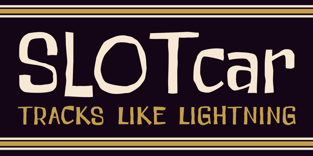 Slot Car font