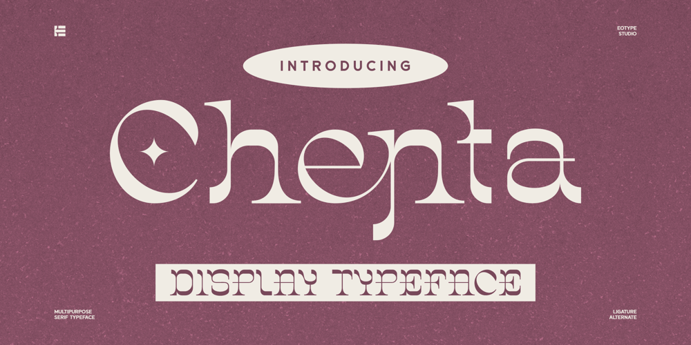 Chenta font