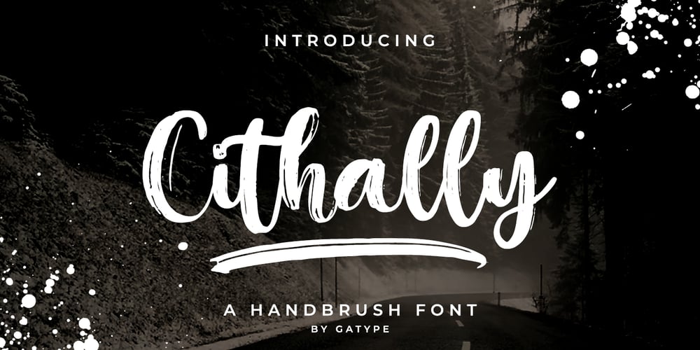 Cithally font