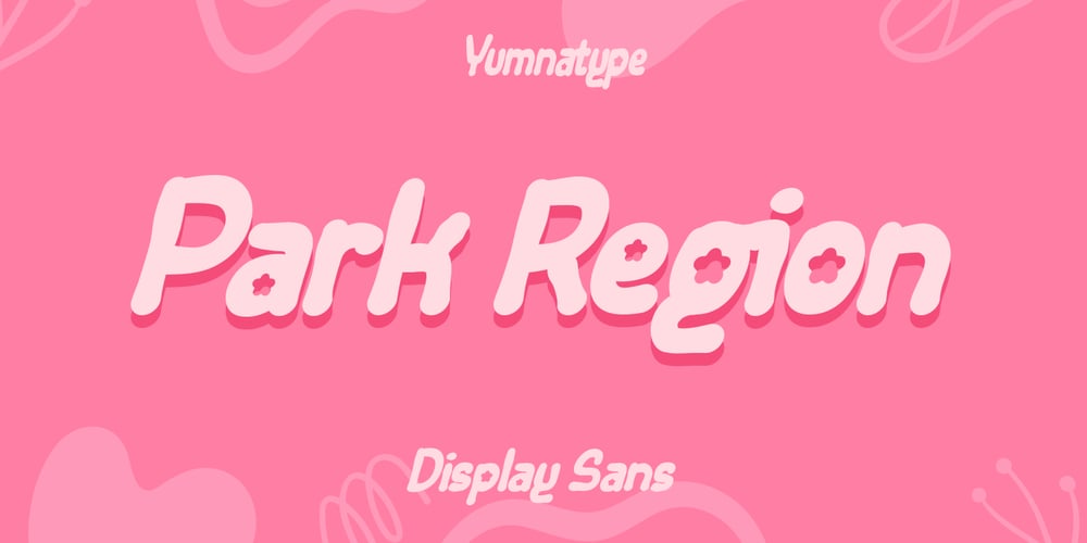 Park Region font
