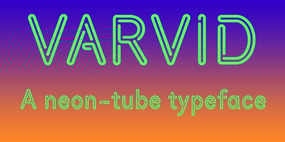 Varvid font