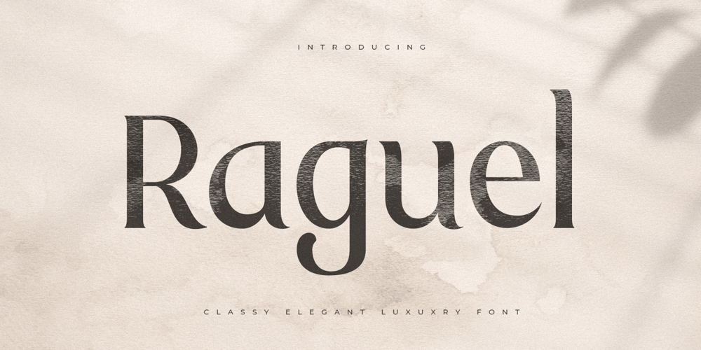Raguel font