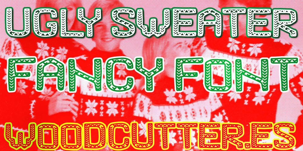 Ugly Sweater font