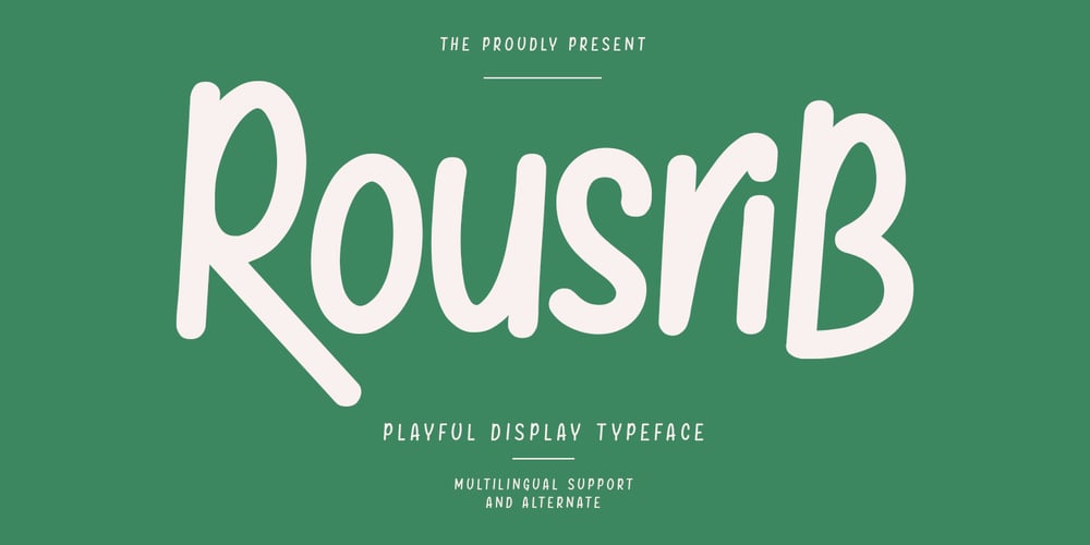 MC Rousrib font