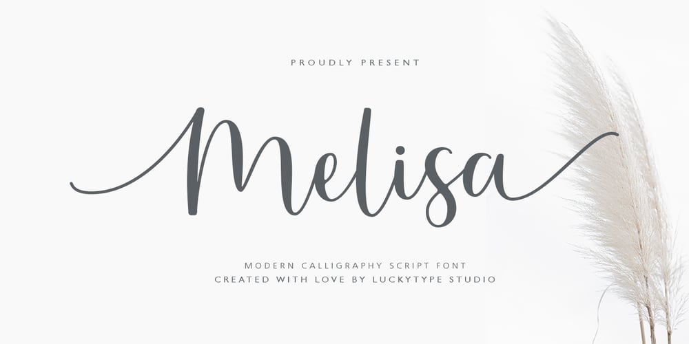 Melisa Script font