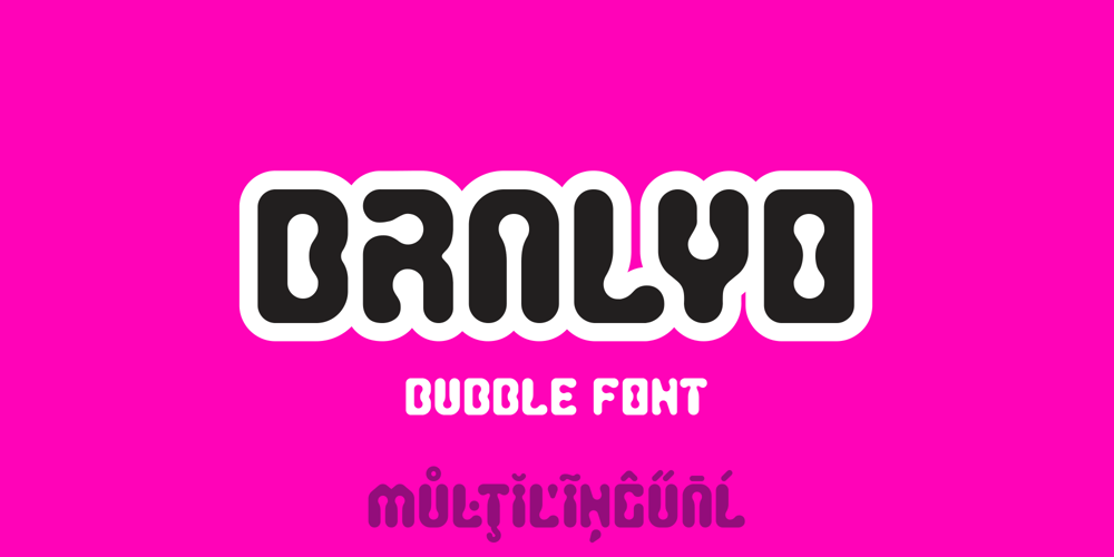 Bralyo font