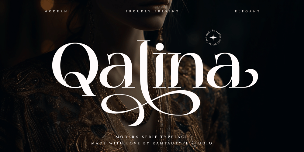 Qalina font