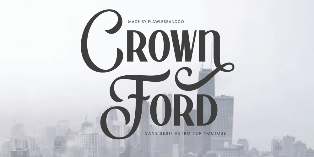 Crown Ford font