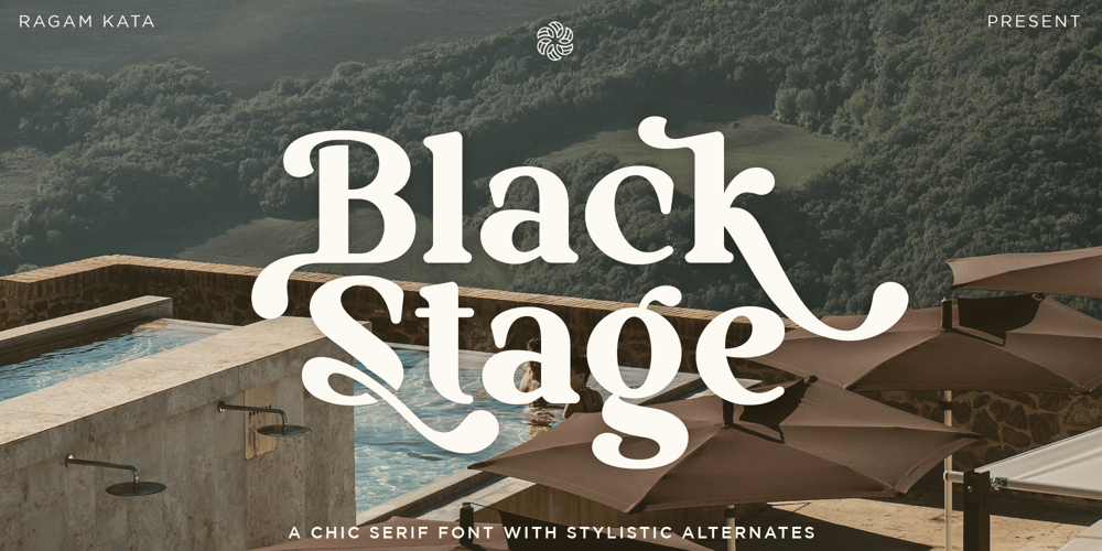 Black Stage font