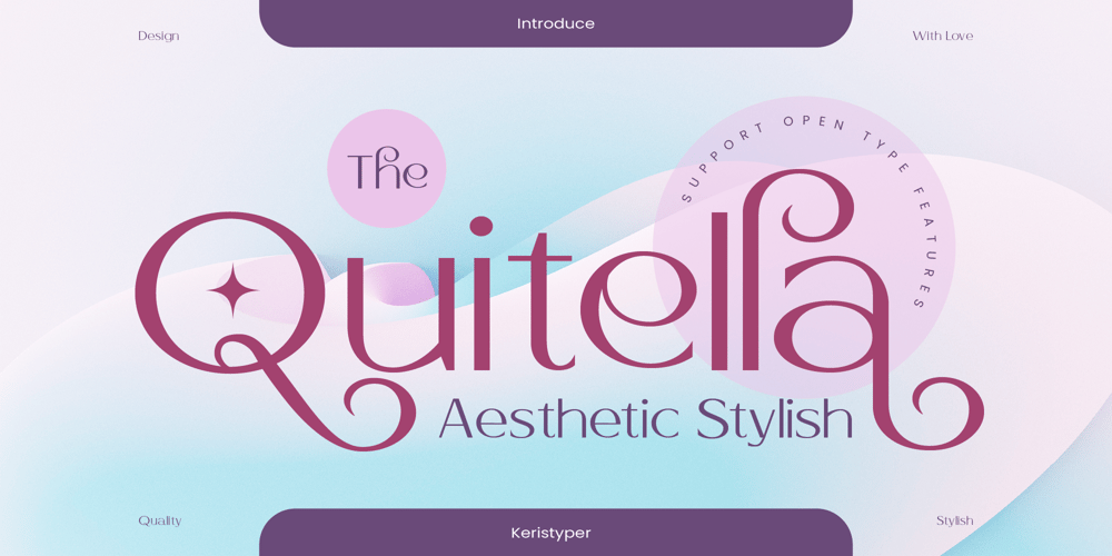 Quitella font