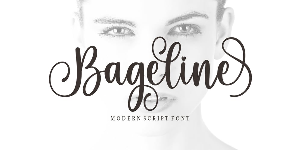 Bageline font