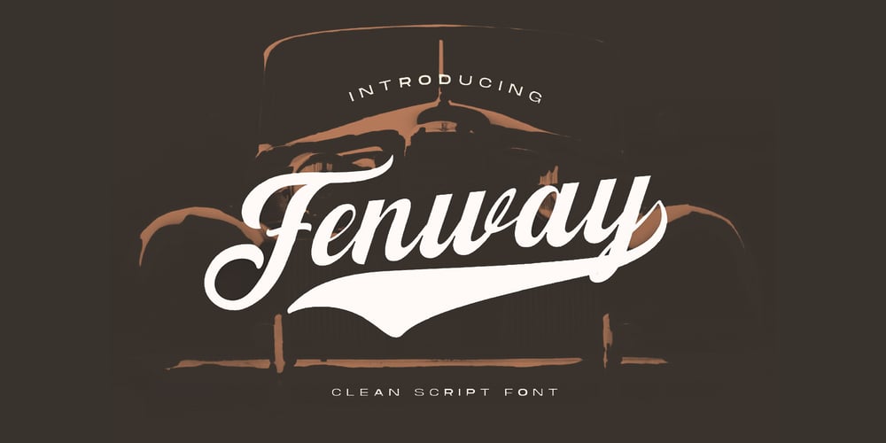 Fenway font