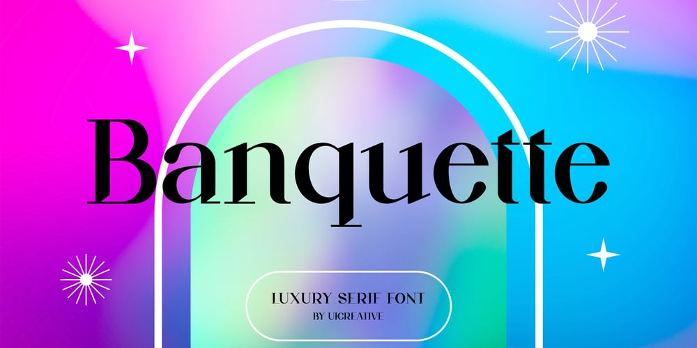 Banquette font