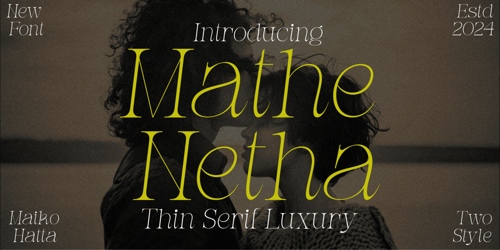 Mathe Netha font