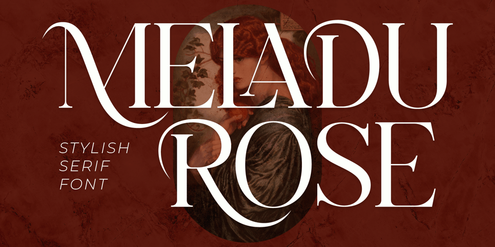 Meladu Rose font